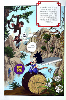 Extrait de Dragon Ball - Full Color - L'enfance de Goku -1- Tome 1