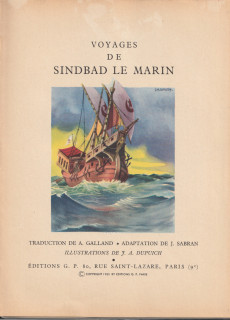 Extrait de (AUT) Sabran -1950- Sindbad le marin