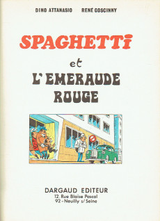 Extrait de Spaghetti -1432'- Spaghetti et l'Emeraude rouge