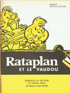 Extrait de Rataplan -4'- Rataplan et le vaudou