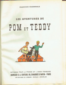 Extrait de Pom et Teddy -1'- Les aventures de Pom et Teddy