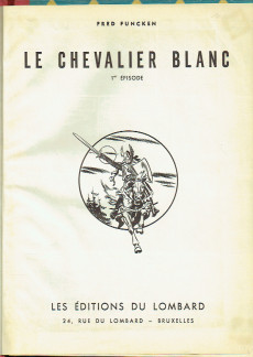 Extrait de Le chevalier blanc - Tome 1a1961