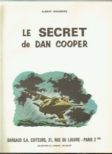 Extrait de Dan Cooper (Les aventures de) -8'- Le Secret de Dan Cooper