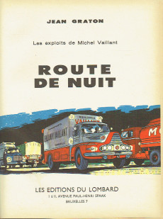 Extrait de Michel Vaillant -4a'- Route de nuit
