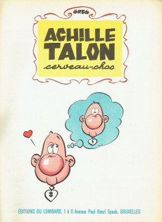 Extrait de Achille Talon -1''- Les idées d'Achille Talon cerveau-choc !