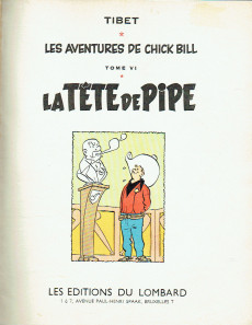 Extrait de Chick Bill (collection du Lombard) -6b1959- La tête de pipe