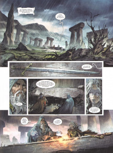 Extrait de Pendragon (Le Gris/Dellac/Martinello) -2- Le conseil des Rois