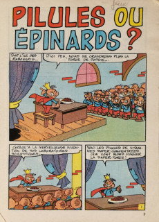 Extrait de Popeye (Cap'tain présente) -246- Pilules ou épinards ?