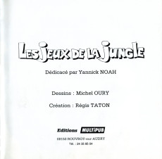 Extrait de Les jeux de la Jungle -a1988- Les Jeux de la Jungle