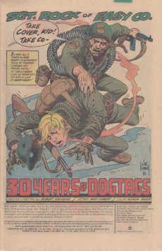 Extrait de Sgt. Rock (1977) -368- 30 Years of Dogtags