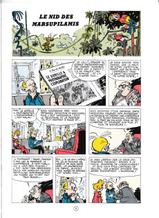 Extrait de Spirou et Fantasio -12LG- Le nid des marsupilamis