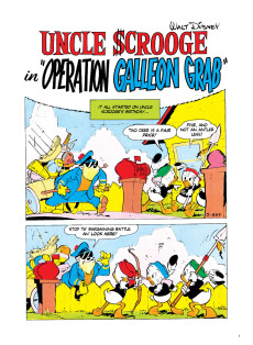 Extrait de Disney Masters (Fantagraphics Books) -22- Uncle Scrooge - Operation Galleon Grab