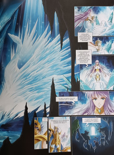 Extrait de Saint Seiya - Les Chevaliers du Zodiaque - Time Odyssey -3- Time Odyssey 3/5 - Hyôga entre feu et glace