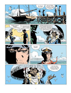 Extrait de Corto Maltese (diverses éditions en portugais) -17- A linha da vida