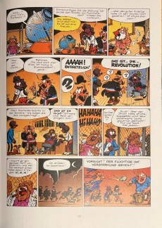 Extrait de Spirou und Fantasio  -42- Ein Dorf sieht schwarz