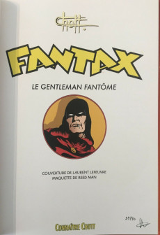 Extrait de Fantax (nouvelle série-Connaître Chott) - Fantax Renaissance