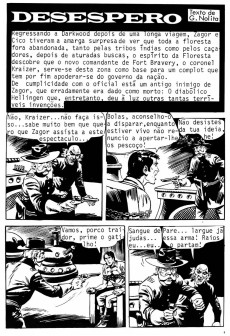 Extrait de Zagor (en Portugais) -8- Desespero