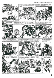 Extrait de Colecção Comix -1- Tarzan, guerra do deserto