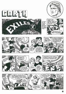 Extrait de Colecção Comix -4- Garth, Exilados