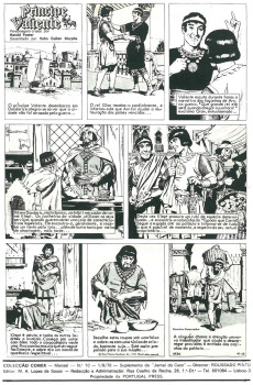 Extrait de Colecção Comix -10- Principe Valente, Dashad o tirano