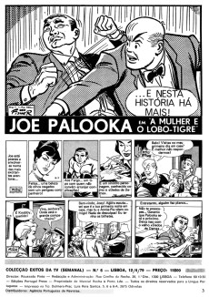 Extrait de Exitos da TV -6- Joe Palooka em A mulher e o lobo-tigre