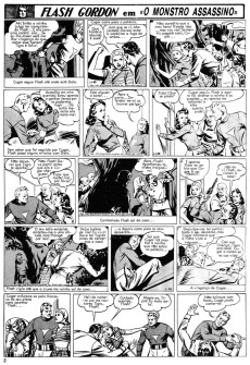 Extrait de Flash Gordon, As Grandes Aventuras de -9- O monstro assassino