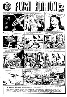 Extrait de Flash Gordon, As Grandes Aventuras de -12- GEB O deus da terra