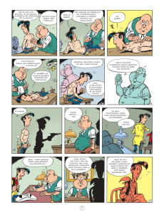 Extrait de Lucky Luke (As aventuras de) (en portugais) -11- Um cowboy sob pressão