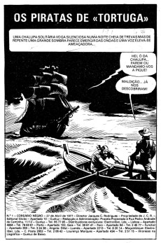 Extrait de Corsário Negro (O) (Editorial Globo) -1- Os piratas da Tortuga