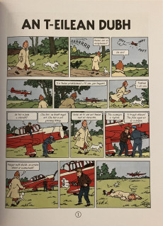 Extrait de Tintin (en langues régionales) -7Cornish- An Ynys Dhu