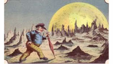 Extrait de Voyage dans la lune avant 1900