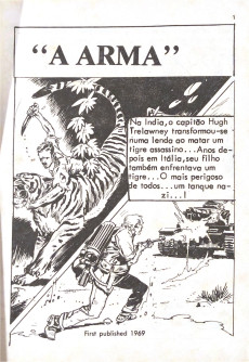 Extrait de Guerra -269- A arma