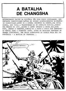 Extrait de Colecção Combate -205- A batalha de Changsha