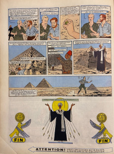 Extrait de Blake et Mortimer (Les aventures de) (Historique) -4ES- Le Mystère de la Grande Pyramide - Tome II