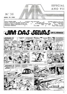 Extrait de Mundo de Aventuras Especial -30- Jim das Selvas