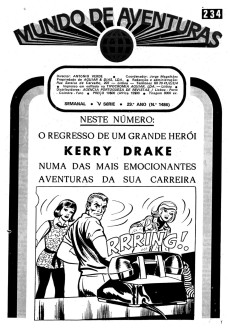 Extrait de Mundo de Aventuras (Série 2) -234- Kerry Drake