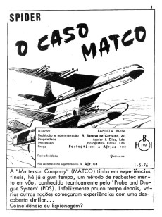 Extrait de Aventuras do FBI -196- Spider, O Caso Matco