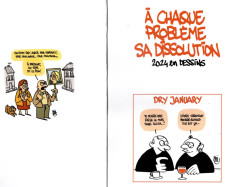 Extrait de (AUT) Piérick -2024- A chaque problème sa dissolution 2024 en dessins