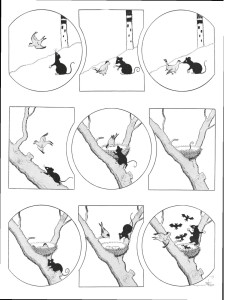 Extrait de Le ver de terre amoureux d'une étoile et autres bandes dessinées (1895-1922)