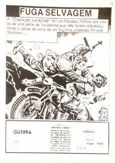 Extrait de Guerra -215- Fuga selvagem