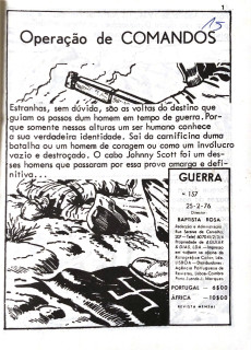 Extrait de Guerra -157- Operação de comandos