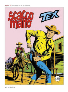 Extrait de (DOC) Le copertine di Tex Gigante -2- Le copertine di Tex Gigante (1980-1999)