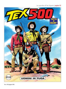 Extrait de (DOC) Le copertine di Tex Gigante -3- Le copertine di Tex Gigante (2000-2018)