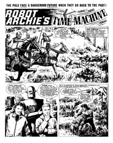 Extrait de Robot Archie (Rebellion - 2024) -1- Robot Archie and the Time Machine