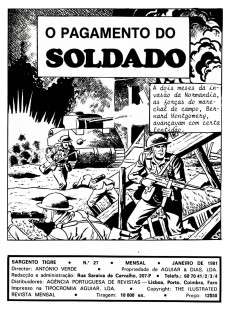 Extrait de Sargento Tigre -27- O Pagamento do Soldado