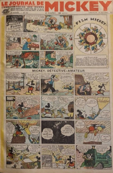 Extrait de (Recueil) Mickey (Le Journal de) (1934) -2- 2ème année (du n°53 au n°104)