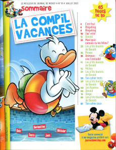 Extrait de Mickey (Le Journal et le meilleur du journal - Hors série) -HS2022/07- La Compil Vacances - Spécial été