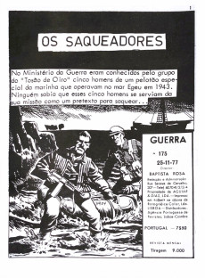 Extrait de Guerra -175- Os saqueadores