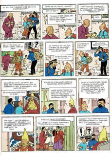 Extrait de Hergé - Werkausgabe (Intégrale en allemand) -15- Tim in Tibet/Die Juwelen der Sängerin/Stups und Steppke