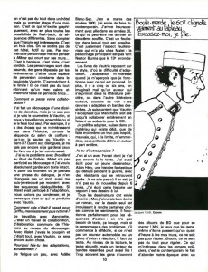 Extrait de (DOC) Études et essais divers - Bande dessinée 1981-1982